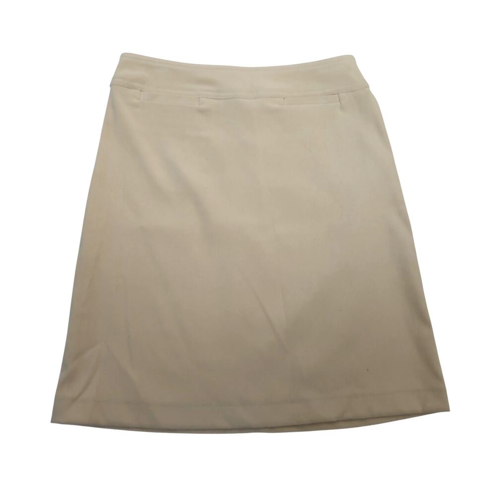 Vintage 90s/Y2K Mac & Jac Khaki Tan High Rise Mini Skirt 6